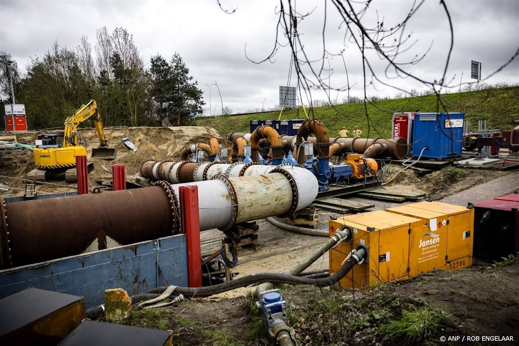 Kapotte pompinstallatie Eindhoven weggehaald, gas stroomt weer