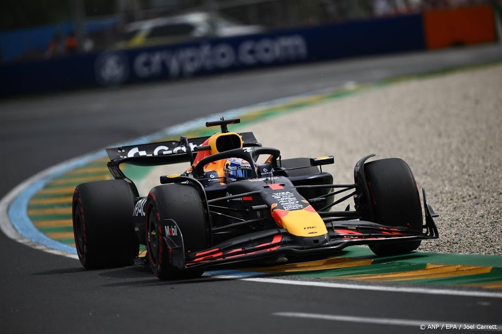 Verstappen derde in kwalificatie GP Australië achter McLaren-duo