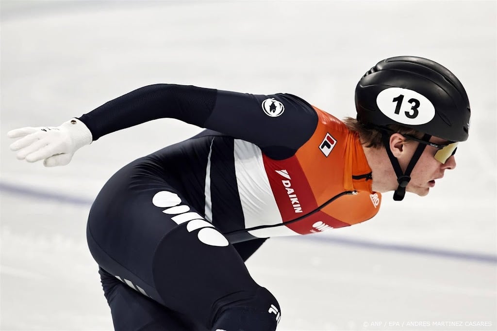 Shorttracker Van 't Wout pakt WK-brons op 1500 meter