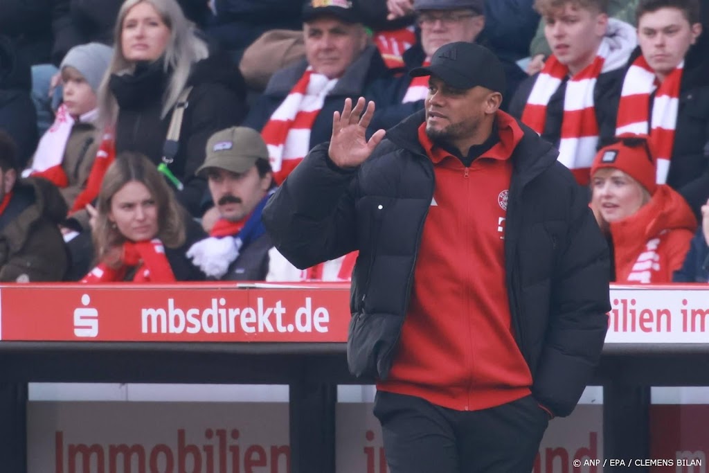 Bayern München komt niet verder dan gelijkspel bij Union Berlin