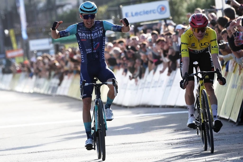 Vingegaard wint Parijs-Nice, slotrit voor Fransman Martinez