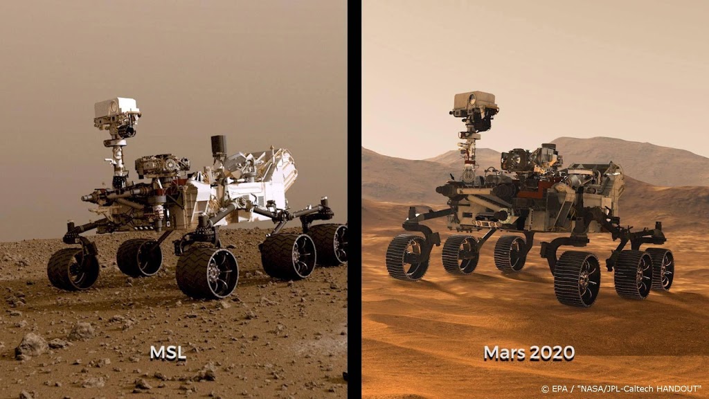 NASA bestuurt vanuit huis een karretje op Mars