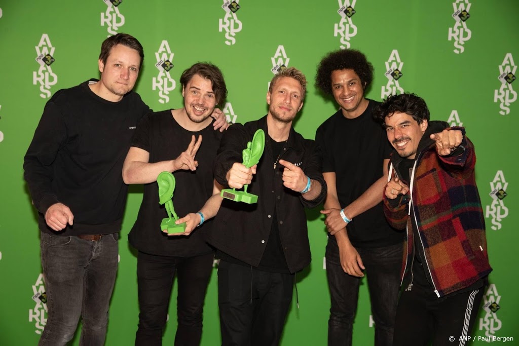 Chef'Special grote winnaar 3FM Awards, uitreiking met publiek