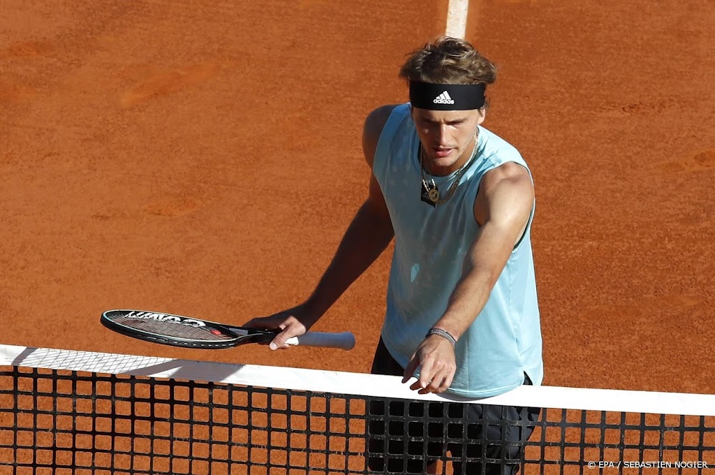 Zverev bereikt halve finale van masterstoernooi in Monte Carlo