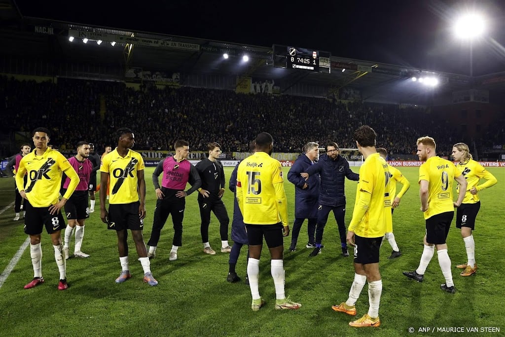 NAC Breda - Willem II wordt zonder publiek uitgespeeld