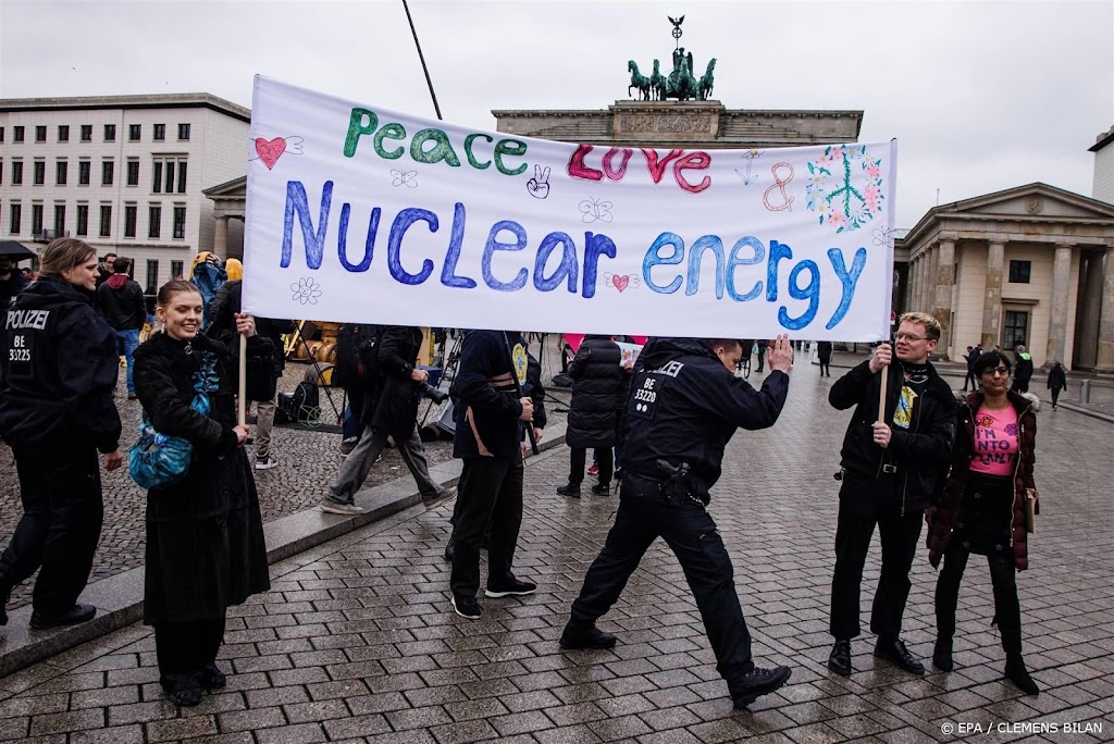 Feest en protesten vanwege sluiting laatste Duitse kerncentrales
