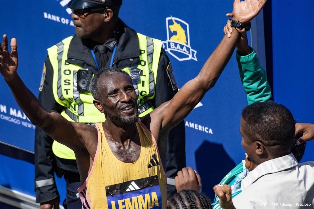 Ethiopiër Lemma wint marathon Boston na lange solo