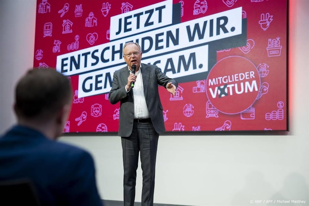 Duitse sociaaldemocraten stemmen over coalitieakkoord met CDU/CSU