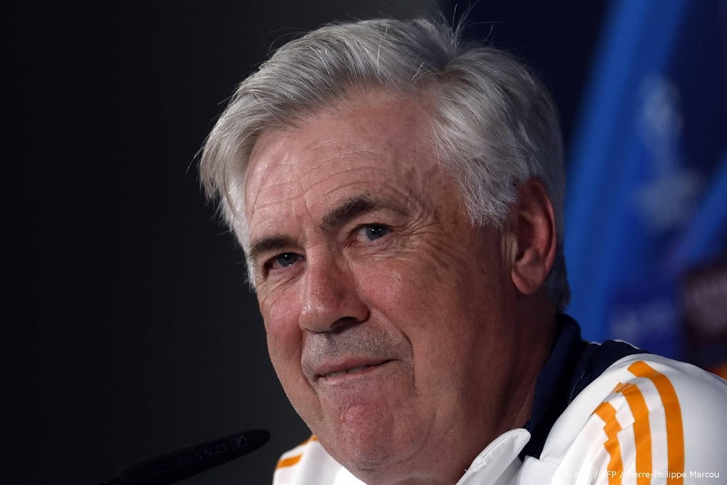 Ancelotti houdt hoop voor terugwedstrijd Real tegen Arsenal