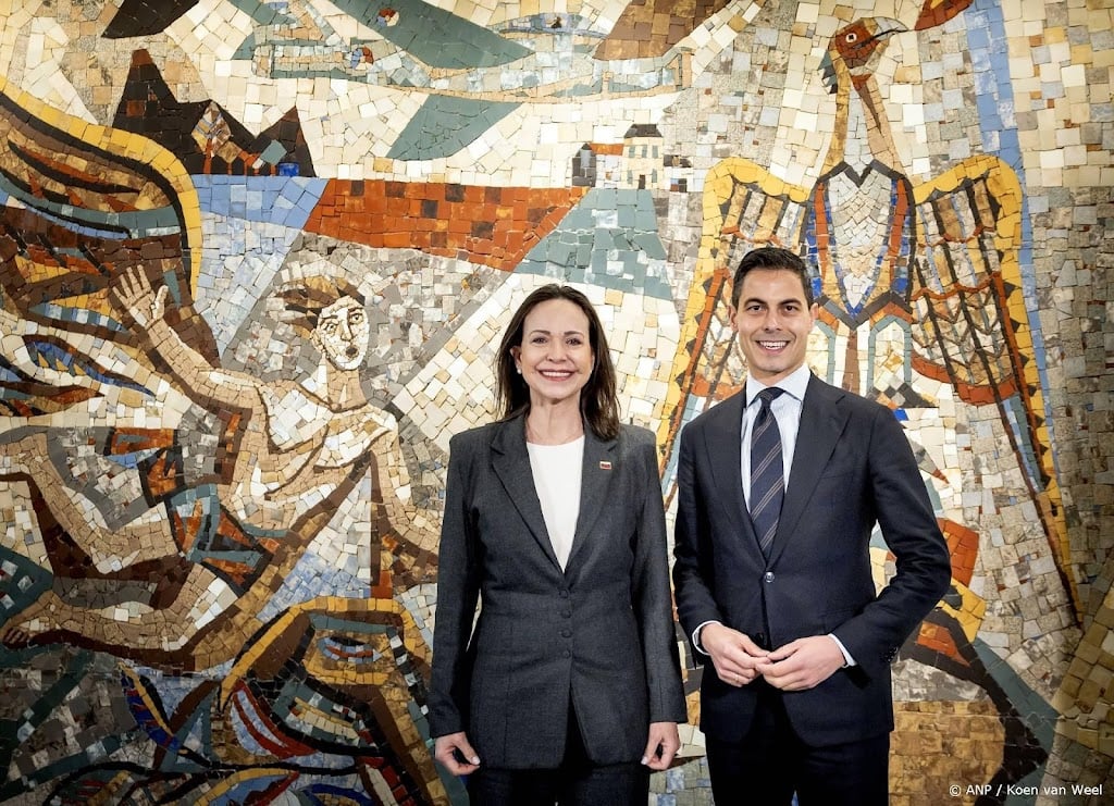 Jetten ontmoet oppositieleider en Nobelprijswinnaar Machado