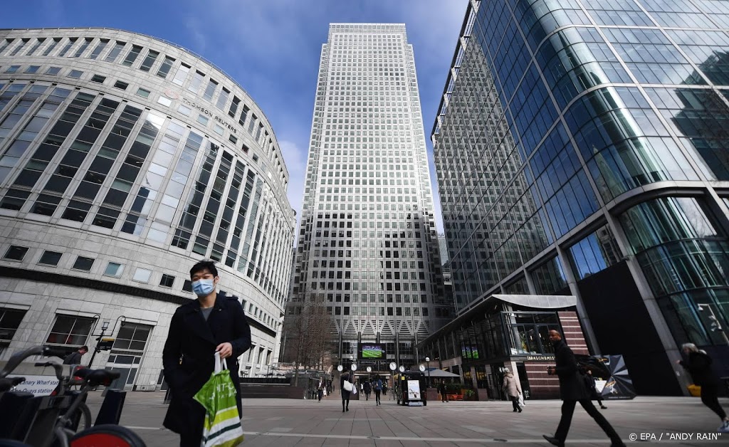 'Londens zakendistrict Canary Wharf wil bankiers terug aan werk'