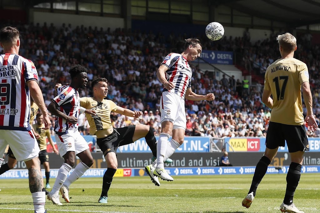 Willem II verdwijnt ondanks zege na acht jaar uit Eredivisie