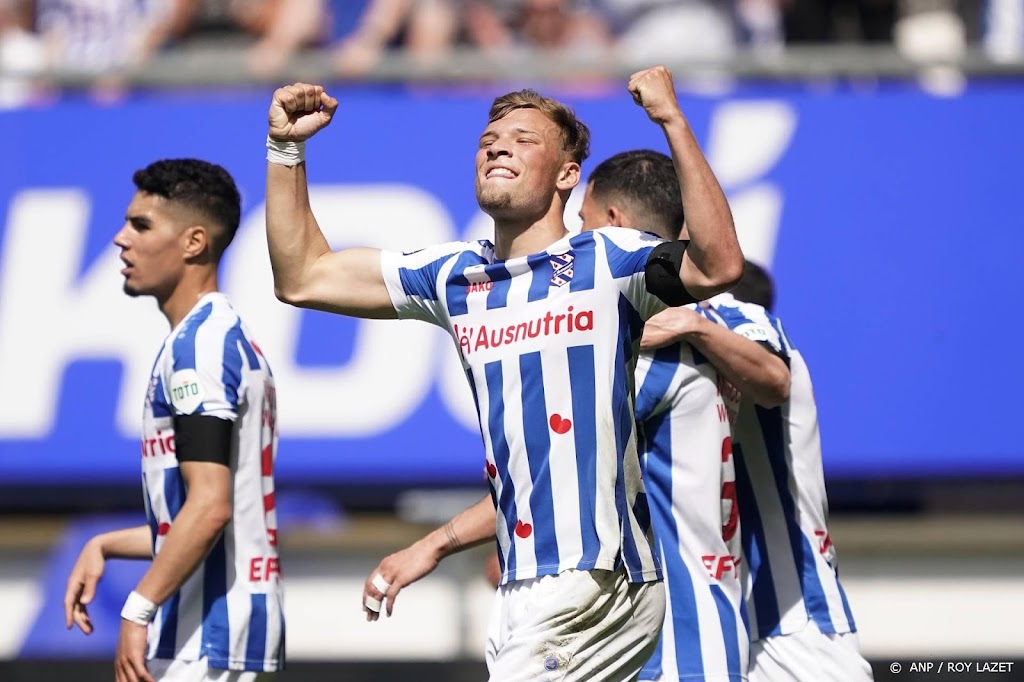 Sc Heerenveen naar play-offs Europees voetbal na zege op Go Ahead