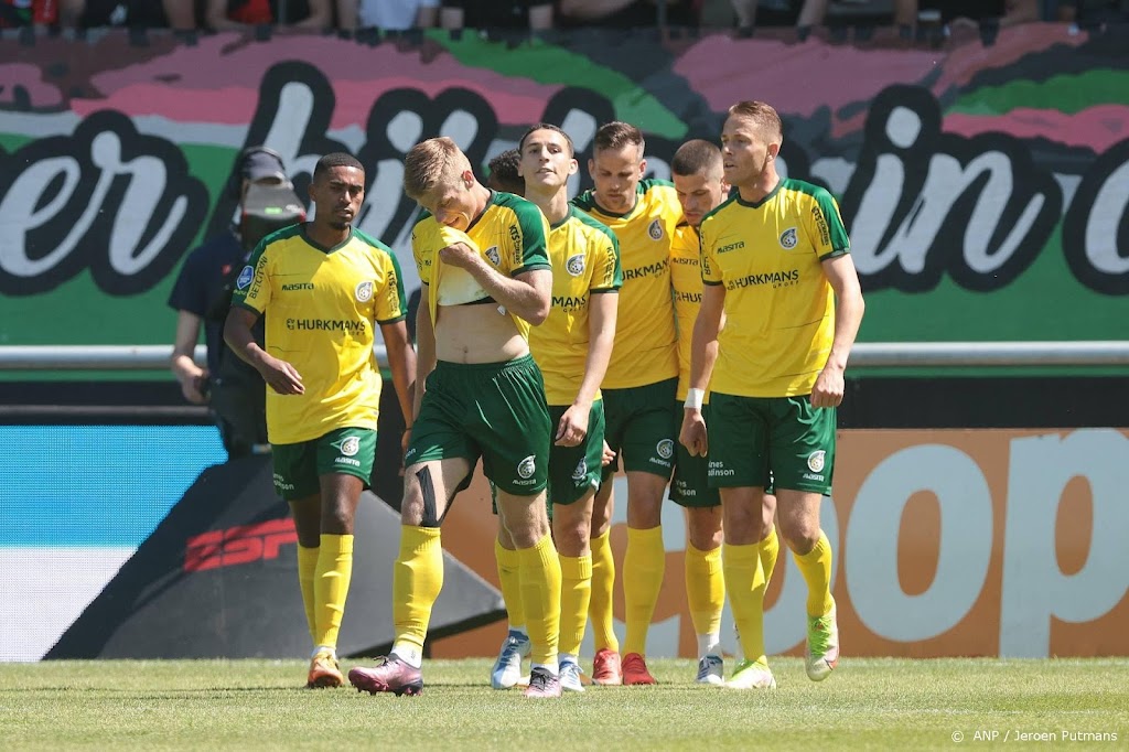 Fortuna blijft in Eredivisie na cruciale zege op NEC Nijmegen  