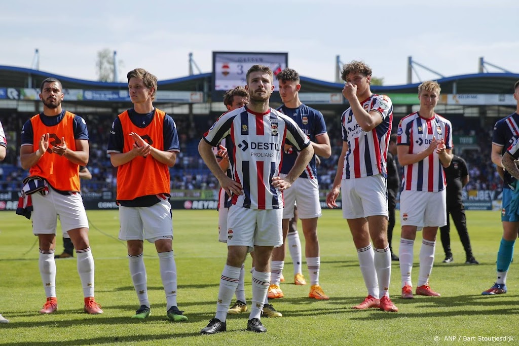 Willem II degradant met meeste punten