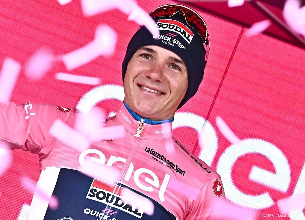 Evenepoel niet verder in Giro door positieve coronatest