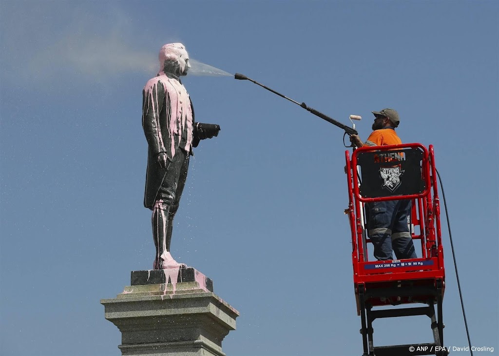 Australië verwijdert meermaals beschadigd James Cook-standbeeld