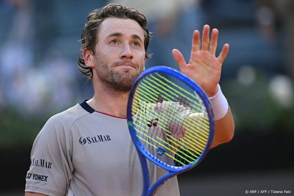 Tennisser Ruud verslaat Darderi en is finalist in Rome