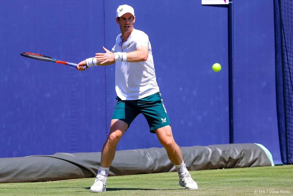 Tennisser Murray boekt eerste zege op gras sinds 2018