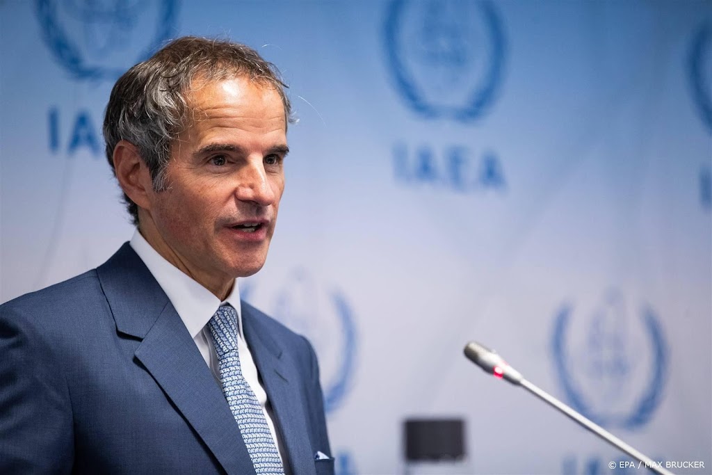 IAEA-chef Grossi op bezoek in kerncentrale van Zaporizja
