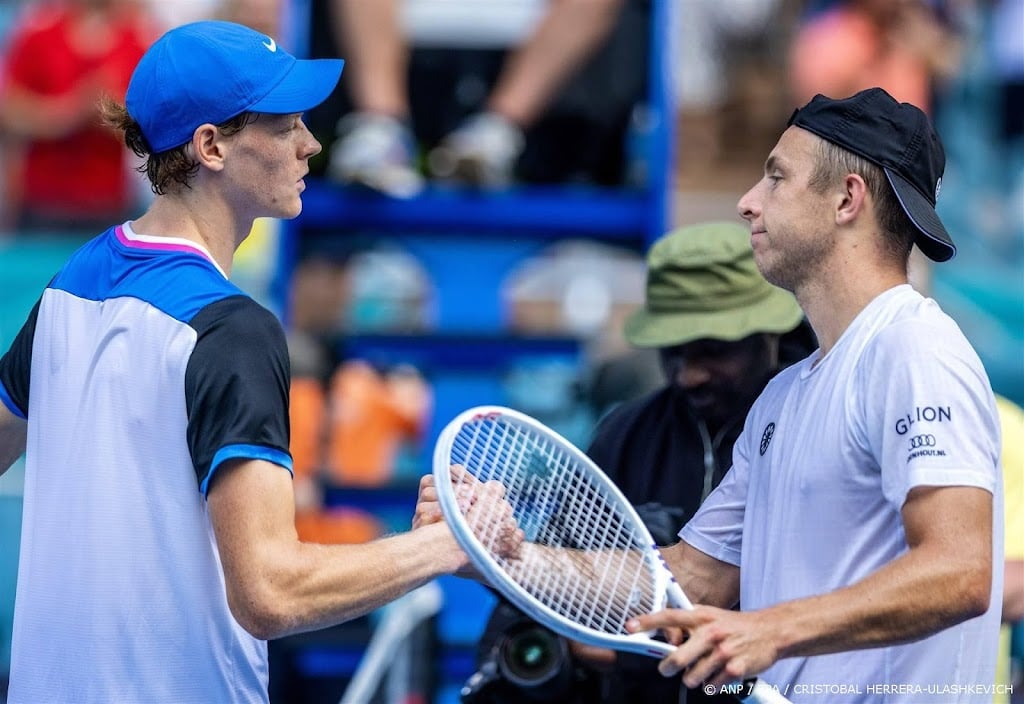 Griekspoor treft mondiale nummer 1 Sinner in Halle