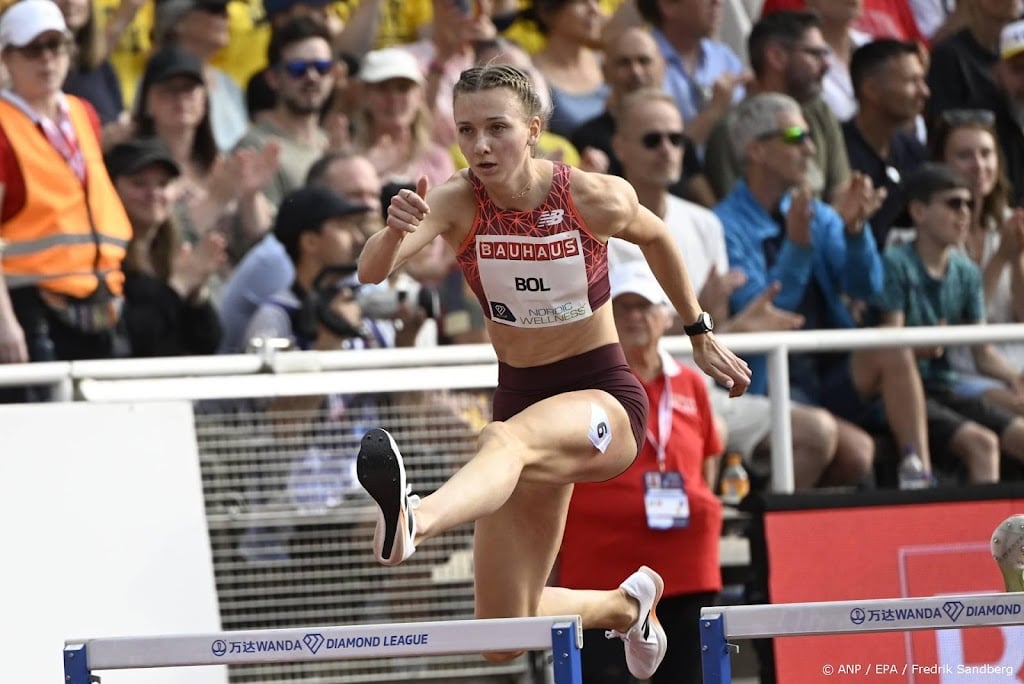 Bol snelt bij Diamond League Stockholm naar zege 400 meter horden