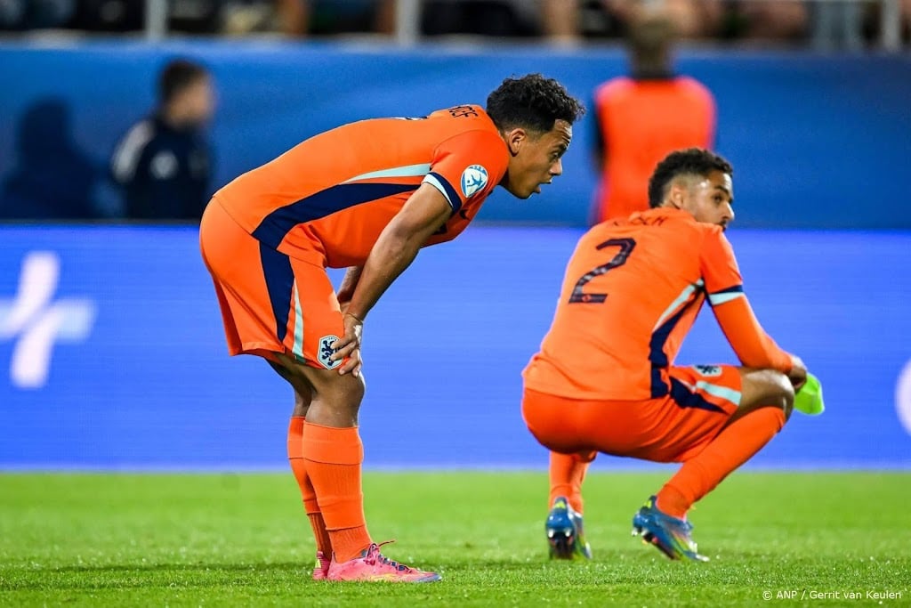 Jong Oranje verliest van Denen op EK, zege op Oekraïne nodig