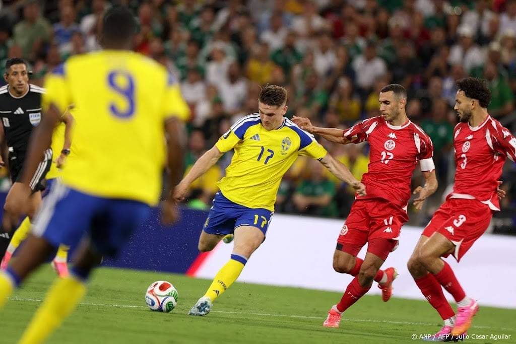 Oranje-opponent Zweden op WK met ruime cijfers langs Tunesië 