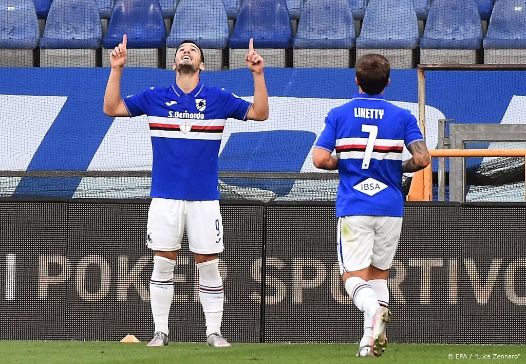 Sampdoria uit de zorgen na vierde zege in vijf duels