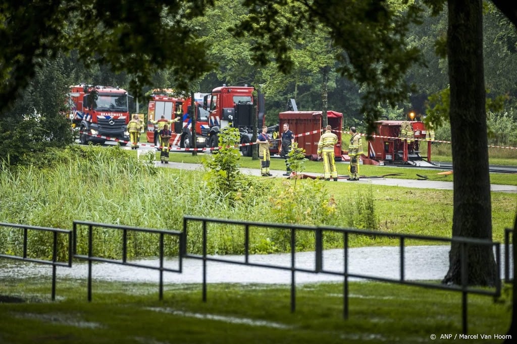 Brabantse en Gelderse brandweer helpen in Limburg