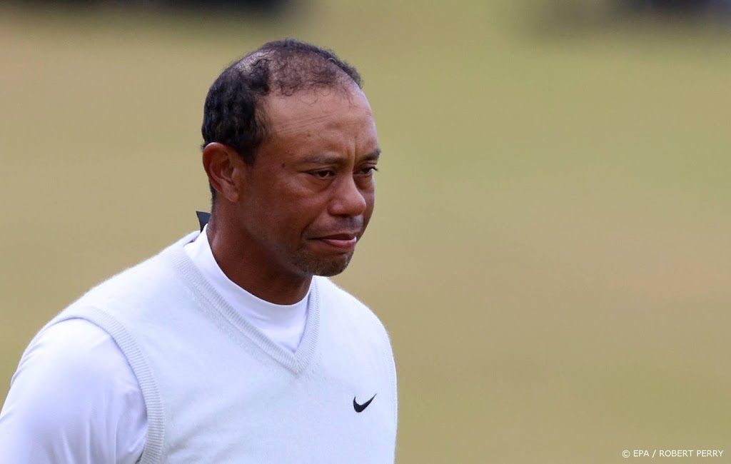 Golfer Woods haalt voor eerste keer sinds rentree cut niet