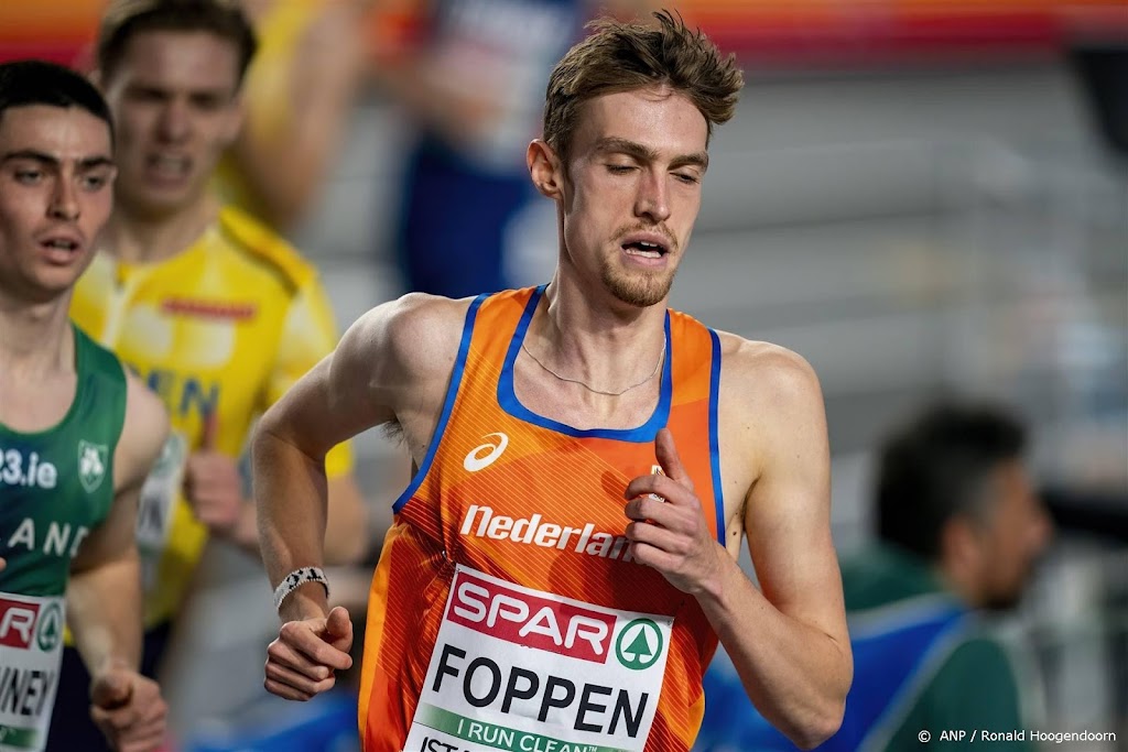 Atleet Foppen scherpt Nederlands record 5000 meter aan