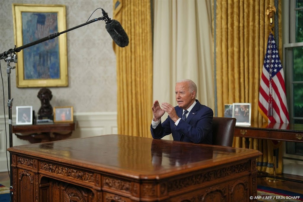 Biden spreekt natie toe vanuit Witte Huis na aanslag op Trump