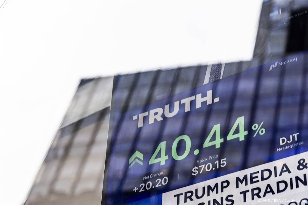 Socialemediabedrijf Trump uitblinker op Wall Street na aanslag