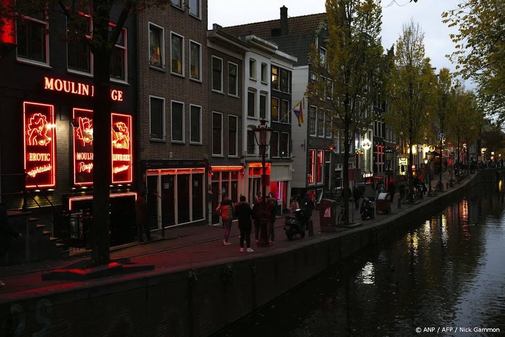 Politie Amsterdam in actie tegen mensenhandel op de Wallen