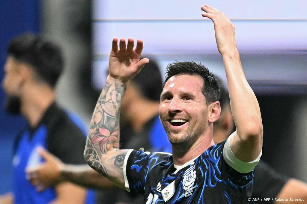 Messi verkozen tot beste speler in halve finale tegen Engeland