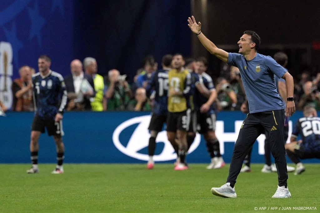 Voetballers Argentinië blijven bondscoach Scaloni verbazen