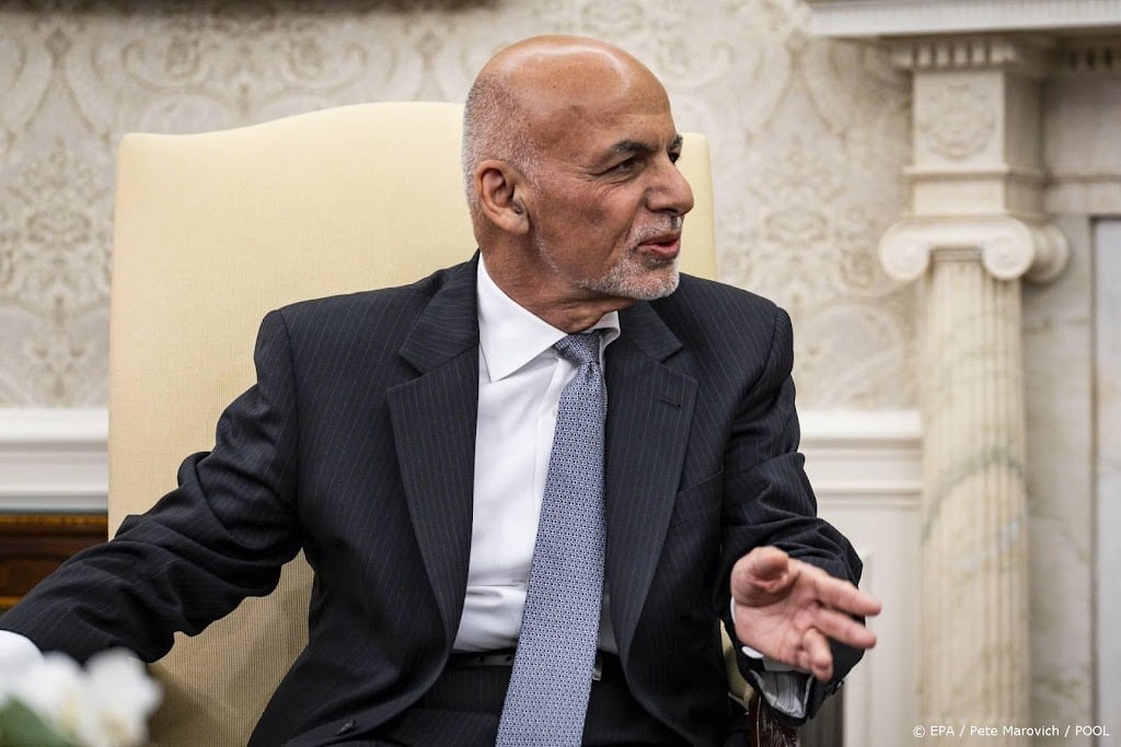 Afghaanse president Ghani overlegt met VS en NAVO