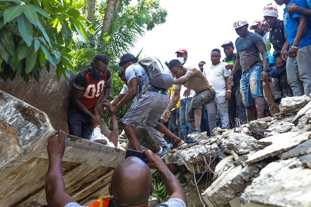 Rode Kruis in actie voor slachtoffers aardbeving Haïti
