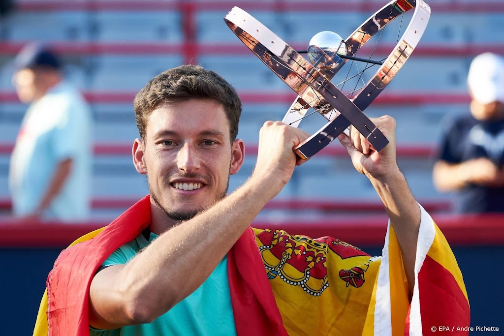 Eerste eindzege masterstoernooi Spaanse tennisser Carreño Busta  