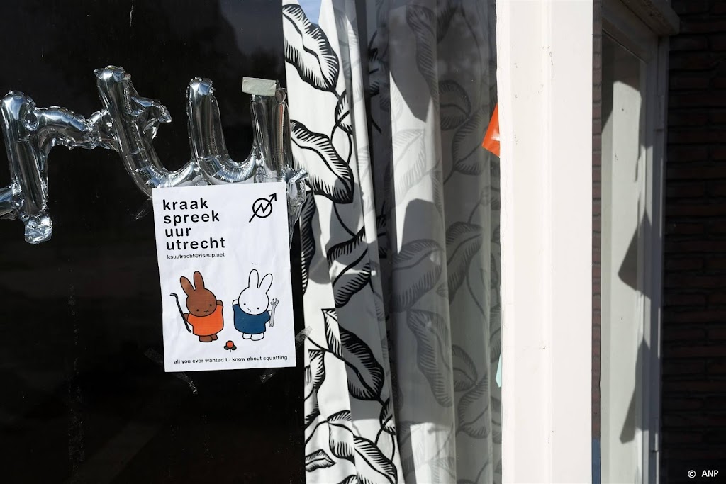 Utrecht vindt huurders voor gekraakte panden, 'later dan gehoopt'
