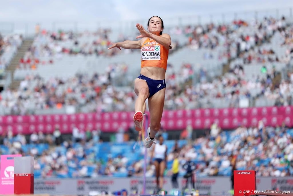 Hondema als zevende naar finale verspringen op EK atletiek