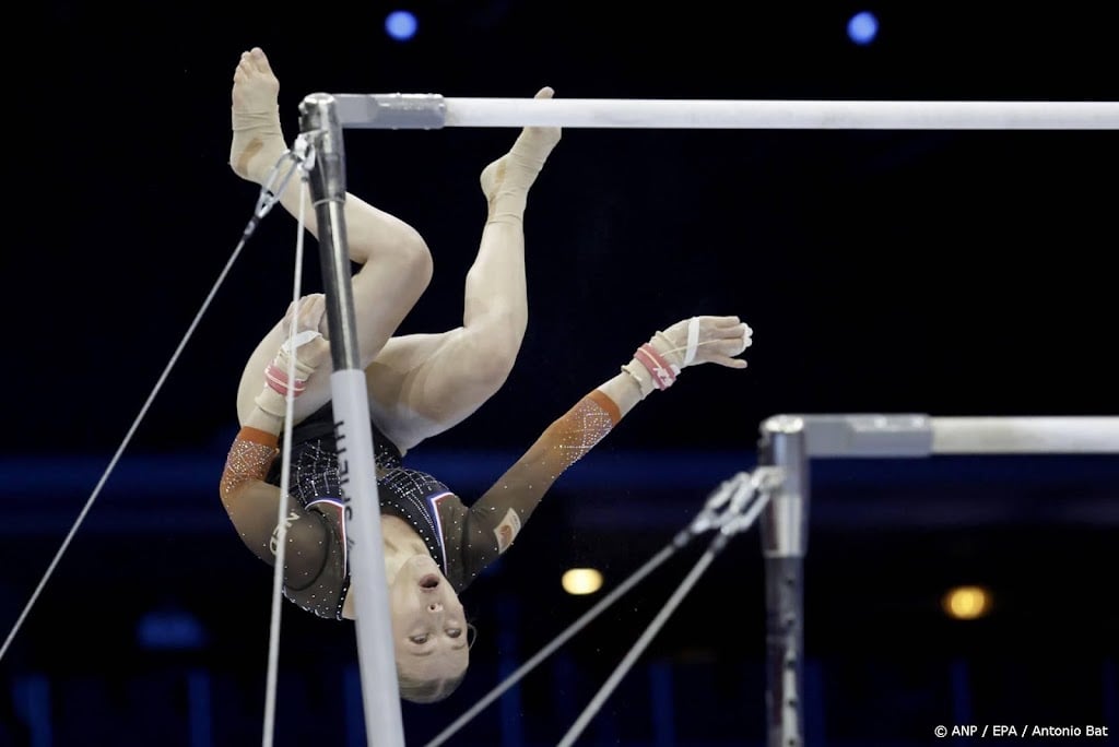Turnster Veerman mist nipt brugmedaille bij EK, Visser laatste