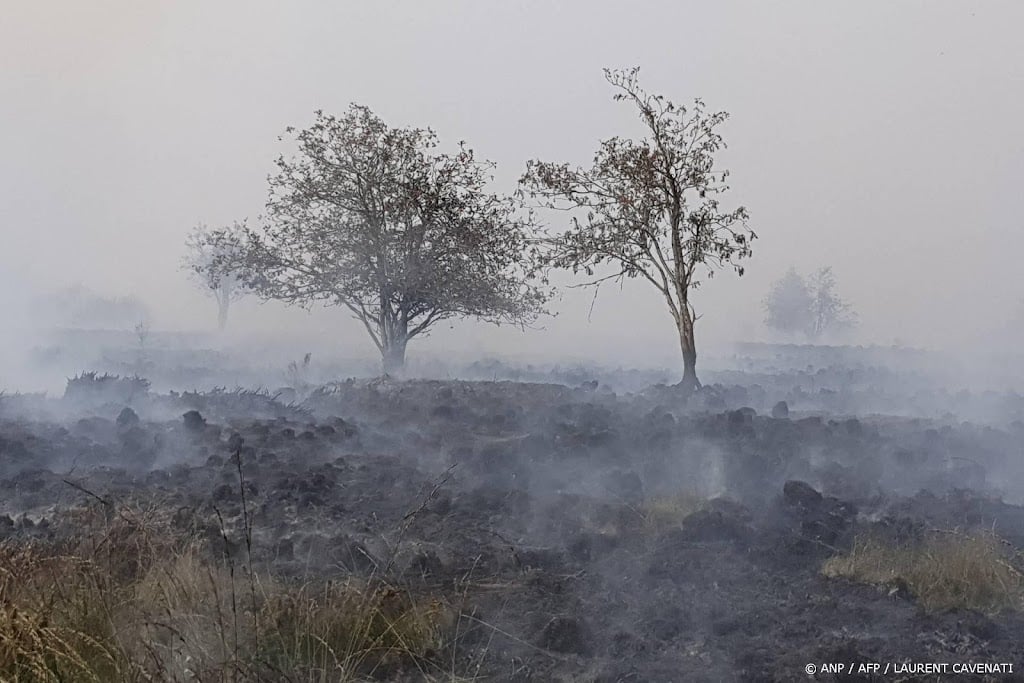 Ruim 2000 hectare verbrand in Belgisch natuurgebied Hoge Venen
