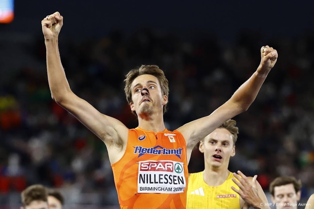 Nillessen stunt met goud op 1500 meter bij EK atletiek