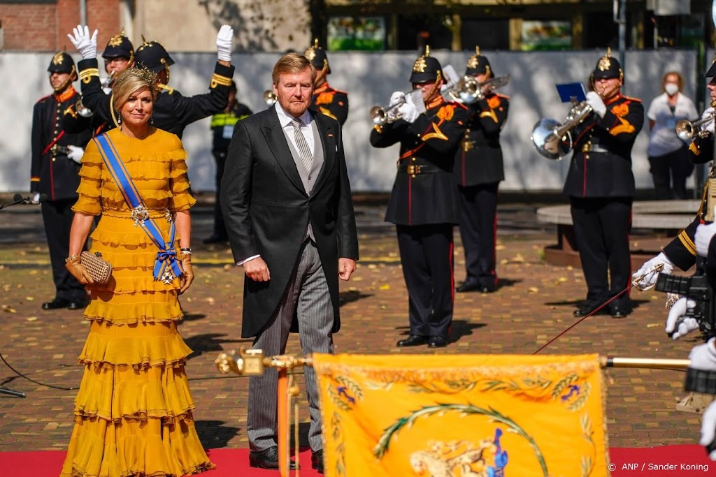 Koningin Máxima hergebruikt jurk Claes Iversen