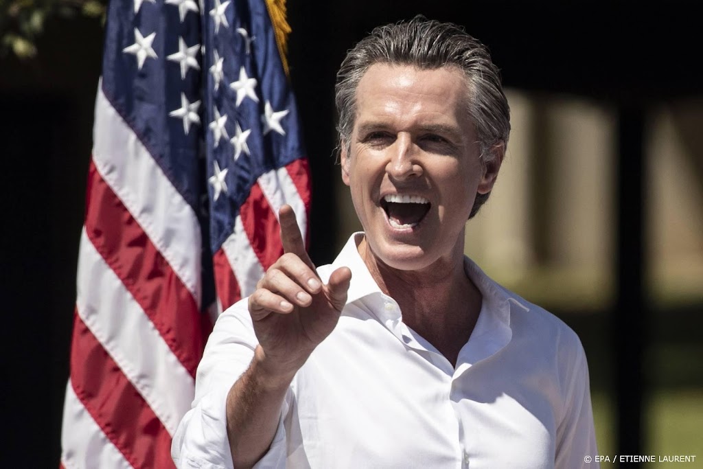 Media: Newsom blijft gouverneur Californië na 'recall election'