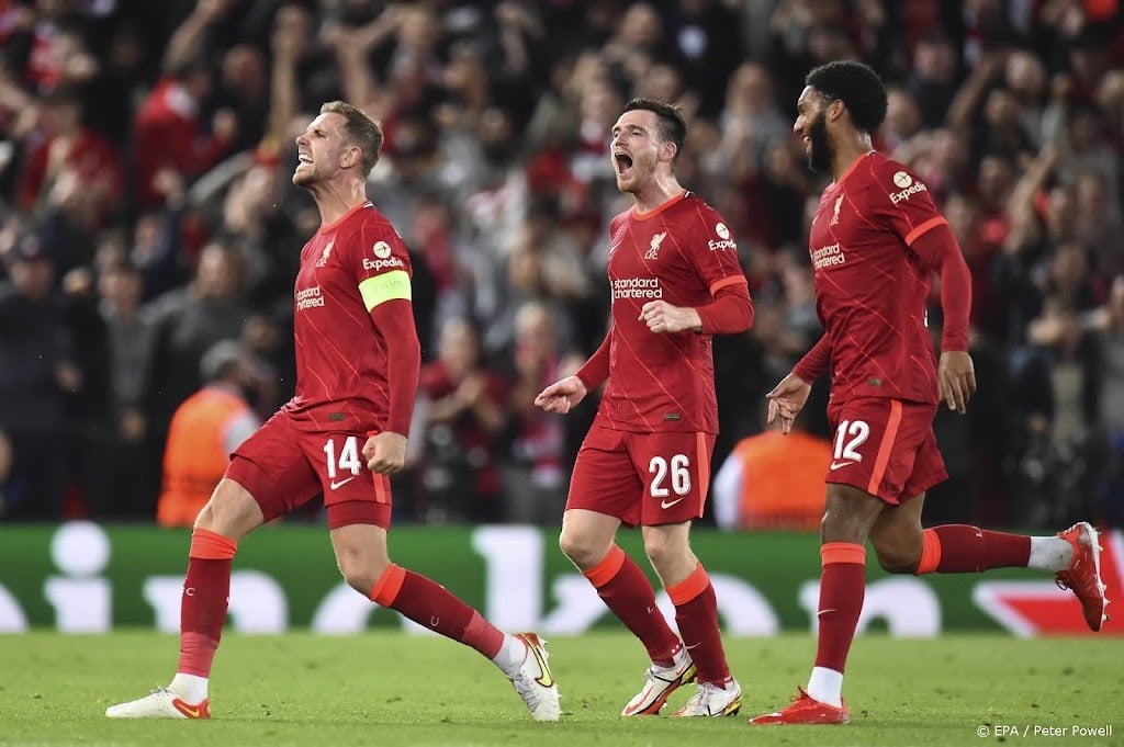 Liverpool verslaat AC Milan in grillig duel