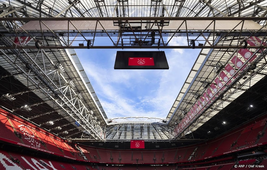 Supporters Ajax protesteren tegen politiestakingen