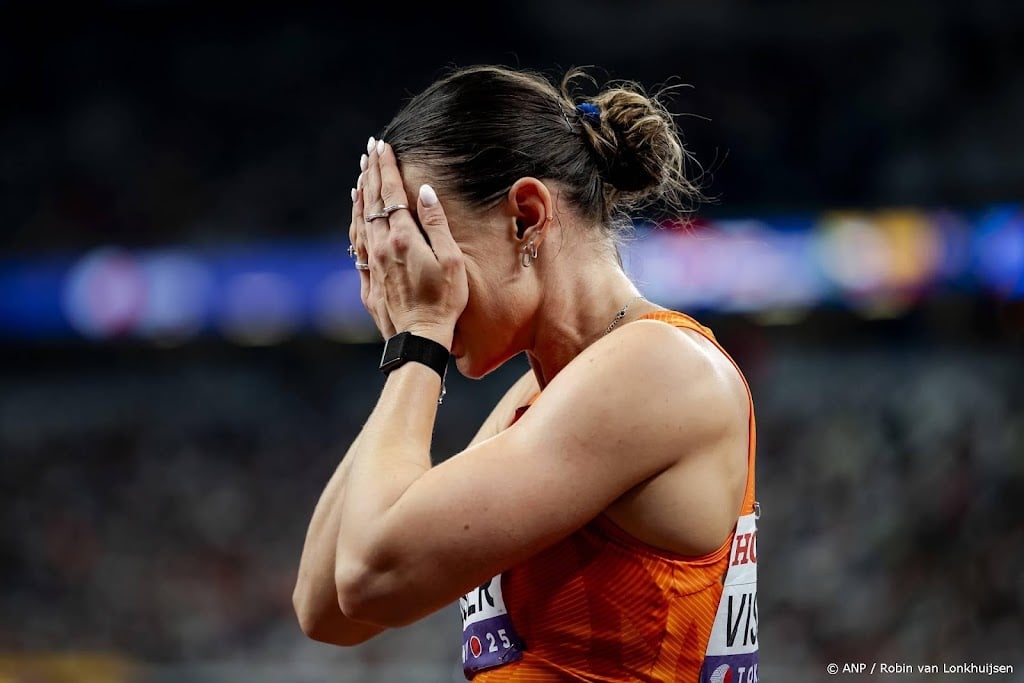 Hordeloopster Visser grijpt in WK-finale weer naast medaille